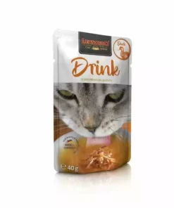 Leonardo Cat Food Katzen-Snack Drink Ente, 40 g