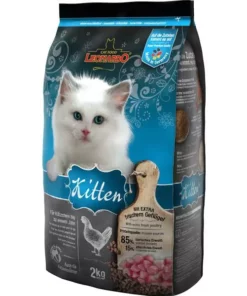 Leonardo Cat Food Trockenfutter Kitten Geflügel, 2 kg
