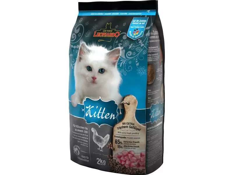 Leonardo Cat Food Trockenfutter Kitten Geflügel, 2 kg 3 Leonardo Cat Food Trockenfutter Kitten Geflügel, 2 kg