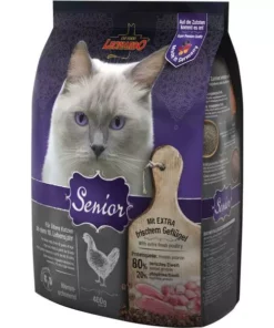 Leonardo Cat Food Trockenfutter Senior Geflügel, 400 g