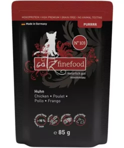 Catz finefood Nassfutter Purrrr No.103 Huhn, 85 g