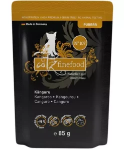 Catz finefood Nassfutter Purrrr No.107 Känguru, 16 x 85 g