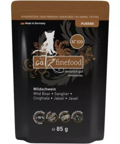 Catz finefood Nassfutter Purrrr No.109 Schwein, 16 x 85 g