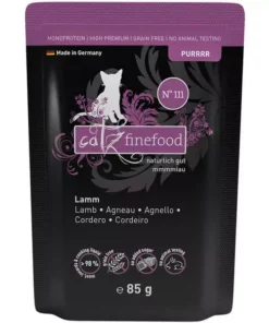 Catz finefood Nassfutter Purrrr No.111 Lamm, 85 g