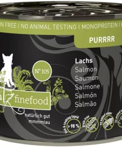 Catz finefood Nassfutter Purrrr No.105 Lachs, 190 g