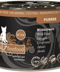 Catz finefood Nassfutter Purrrr No.109 Schwein, 200 g