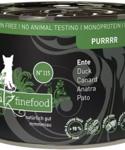 Catz finefood Nassfutter Purrrr No.115 Ente, 200 g