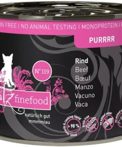 Catz finefood Nassfutter Purrrr No.119 Rind, 200 g