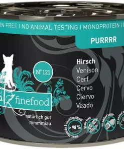 Catz finefood Nassfutter Purrrr No.121 Hirsch, 200 g