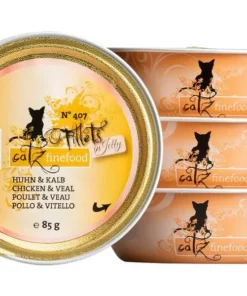 Catz finefood Nassfutter Fillets No.407 Huhn & Kalb, 85 g -Katzenwelt Verkaufsgeschäft 214980942 xxl