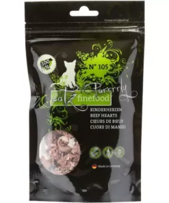 Catz finefood Katzen-Snack Purrrrly No.105 Rinderherzen, 35 g