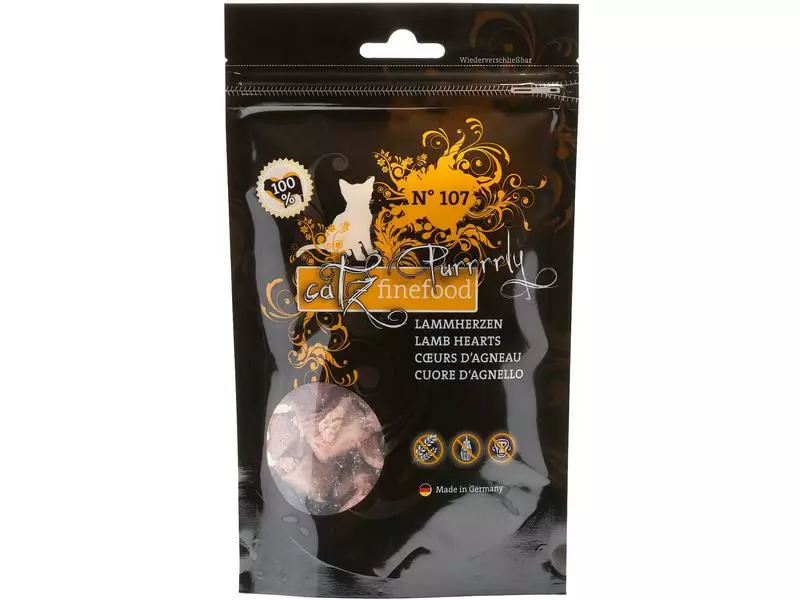 Catz finefood Katzen-Snack Purrrrly No.107 Lammherzen, 35 g 3 Catz finefood Katzen-Snack Purrrrly No.107 Lammherzen, 35 g
