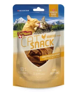 DeliBest Katzen-Snack Cat Hähnchen, schmale Streifen
