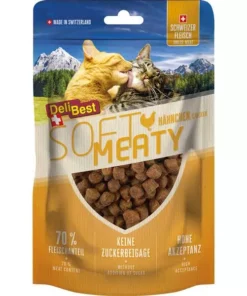 DeliBest Soft Meatys aus Schweizer Hähnchenfleisch, 100 g
