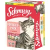 Schmusy Nassfutter Ragout Multipack Jelly, 12 x 100 g -Katzenwelt Verkaufsgeschäft 215480020 xxl