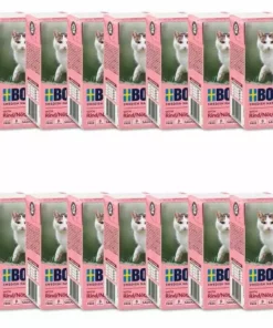 Bozita Nassfutter Häppchen in Sauce mit Rind, 16 x 370 g