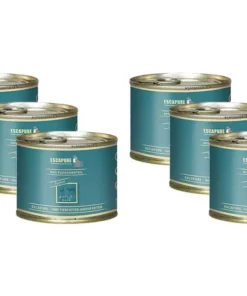 Escapure Nassfutter Topferl Ente & Kalb, 6 x 200 g