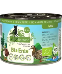 Catz finefood Nassfutter Bio No.505 Ente, 200 g