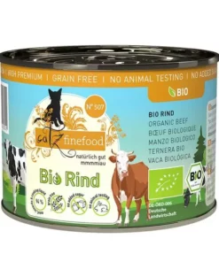 Catz finefood Nassfutter Bio No.507 Rind, 200 g