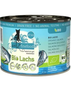 Catz finefood Nassfutter Bio No.513 Lachs, 200 g