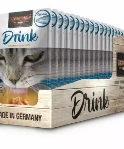 Leonardo Cat Food Katzen-Snack Drink Lachs, 20 x 40 g