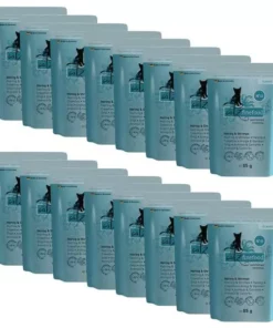 Catz finefood Nassfutter No.13 Hering & Schrimps, 16 x 85 g