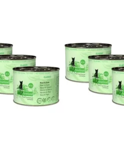 Catz finefood Nassfutter No.23 Rind & Ente, 6 x 200 g
