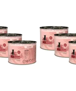 Catz finefood Nassfutter No.03 Geflügel, 6 x 200 g