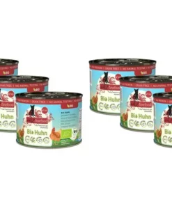 Catz finefood Nassfutter Bio No.503 Huhn, 6 x 200 g