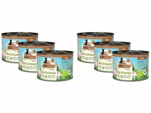 Catz finefood Nassfutter Bio No.509 Schwein, 6 x 200 g 8 Catz finefood Nassfutter Bio No.509 Schwein, 6 x 200 g -Katzenwelt Verkaufsgeschäft 215942194 xxl