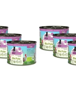 Catz finefood Nassfutter Bio No.511 Truthahn, 6 x 200 g