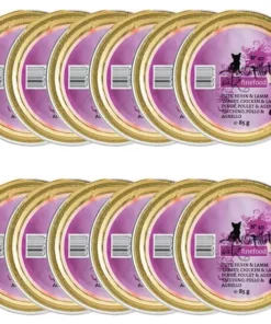 Catz finefood Nassfutter Fillets No.411 Pute, Huhn & Lamm, 12 x 85 g