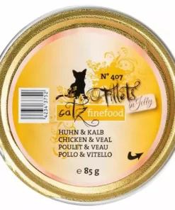 Catz finefood Nassfutter Fillets No.407 Huhn & Kalb, 85 g