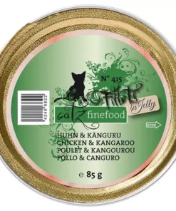 Catz finefood Nassfutter Fillets No.415 Huhn & Känguru, 85 g