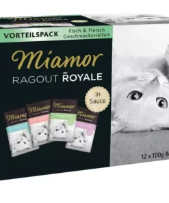 Miamor Nassfutter Ragout Royale in Sauce Multipack 4 Sorten