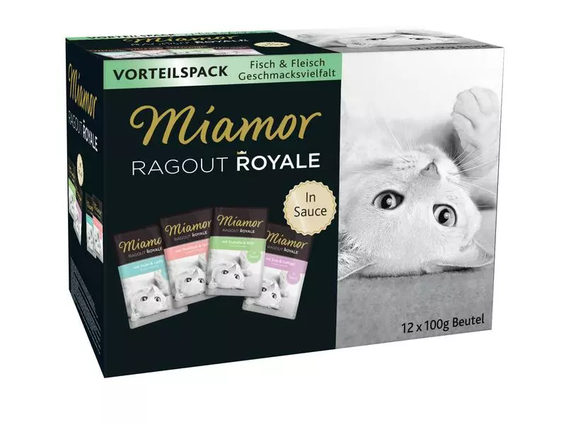 Miamor Nassfutter Ragout Royale in Sauce Multipack 4 Sorten 3 Miamor Nassfutter Ragout Royale in Sauce Multipack 4 Sorten
