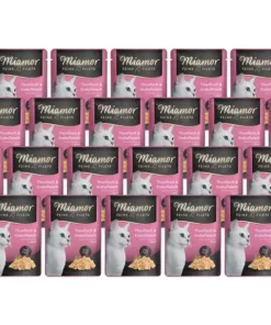 Miamor Nassfutter Feine Filets Thun & Krebs in Gelée, 24 x 100 g