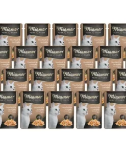 Miamor Nassfutter Feine Filets Thun in Lachs-Gelée, 24 x 100 g