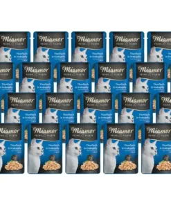 Miamor Nassfutter Feine Filets Thun in Krebs-Gelée, 24 x 100 g