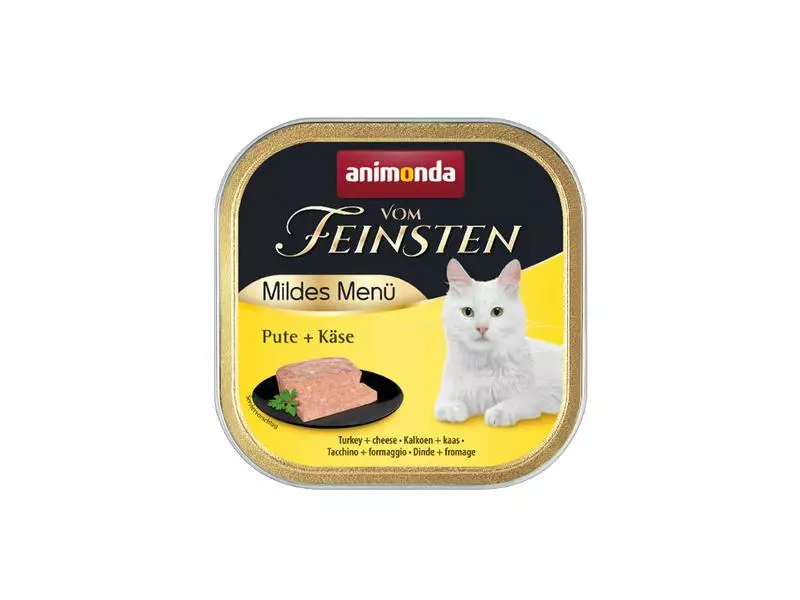 Animonda Nassfutter Vom Feinsten Mildes Menü Pute & Käse, 100 g 3 Animonda Nassfutter Vom Feinsten Mildes Menü Pute & Käse, 100 g
