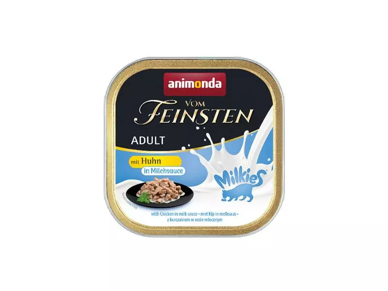 Animonda Nassfutter Vom Feinsten Milkies Huhn in Milchsauce, 100 g 3 Animonda Nassfutter Vom Feinsten Milkies Huhn in Milchsauce, 100 g