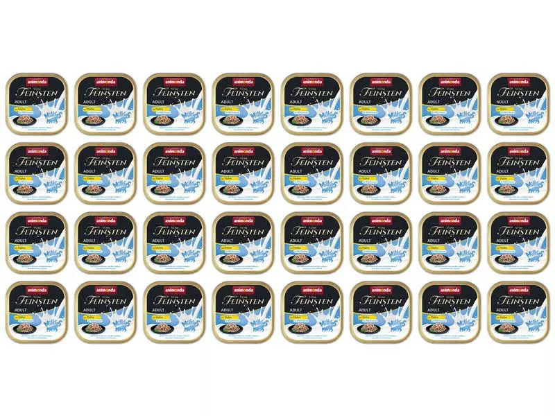 Animonda Nassfutter Vom Feinsten Milkies Huhn & Milch, 32 x 100 g 3 Animonda Nassfutter Vom Feinsten Milkies Huhn & Milch, 32 x 100 g