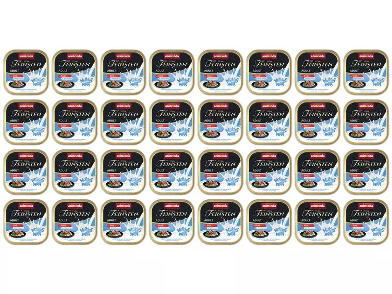 Animonda Nassfutter Vom Feinsten Milkies Rind & Milch, 32 x 100 g 3 Animonda Nassfutter Vom Feinsten Milkies Rind & Milch, 32 x 100 g