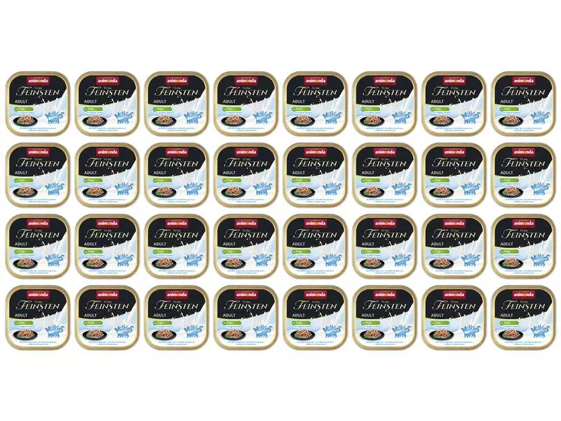 Animonda Nassfutter Vom Feinsten Milkies Pute & Jogurt, 32 x 100 g 3 Animonda Nassfutter Vom Feinsten Milkies Pute & Jogurt, 32 x 100 g