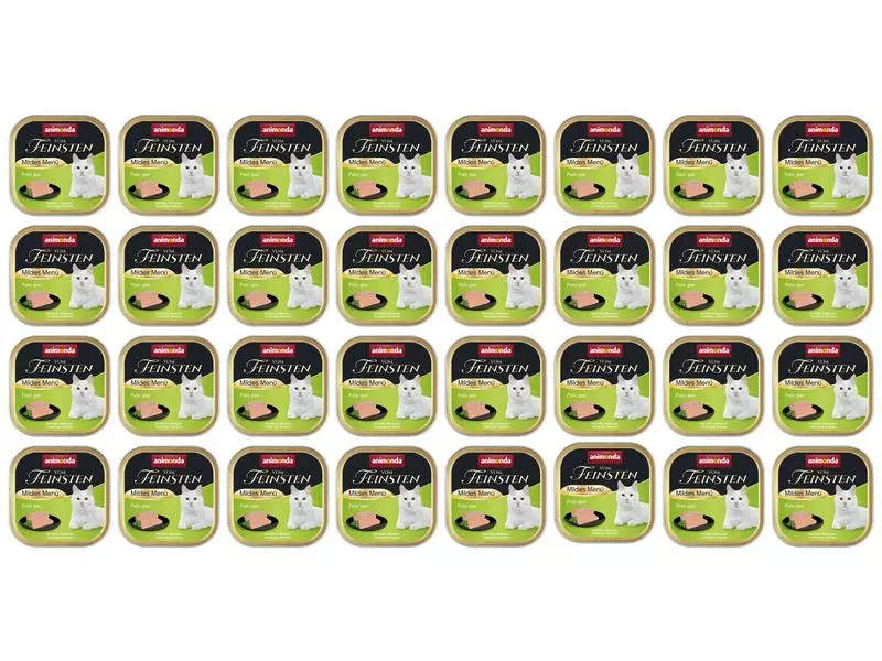 Animonda Nassfutter Vom Feinsten Mildes Menü Pute pur, 32 x 100 g 3 Animonda Nassfutter Vom Feinsten Mildes Menü Pute pur, 32 x 100 g