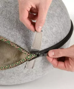 CanadianCat Kuschelhöhle Katzennest, Uni-Grau 11 CanadianCat Kuschelhöhle Katzennest, Uni-Grau -Katzenwelt Verkaufsgeschäft 216981003 xxl