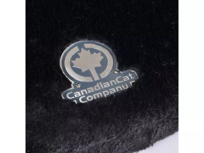 CanadianCat Kratzbaum Lounge Ontario 1, Schwarz 5 CanadianCat Kratzbaum Lounge Ontario 1, Schwarz – Bild 3