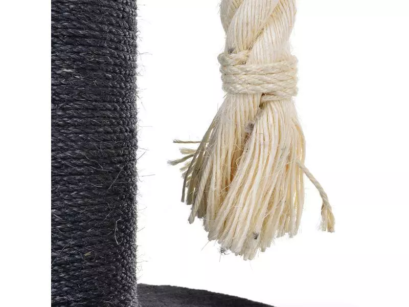 CanadianCat Kratzbaum Lounge Ontario 1, Schwarz 6 CanadianCat Kratzbaum Lounge Ontario 1, Schwarz – Bild 4