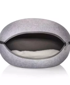CanadianCat Kuschelhöhle Katzennest, Uni-Grau