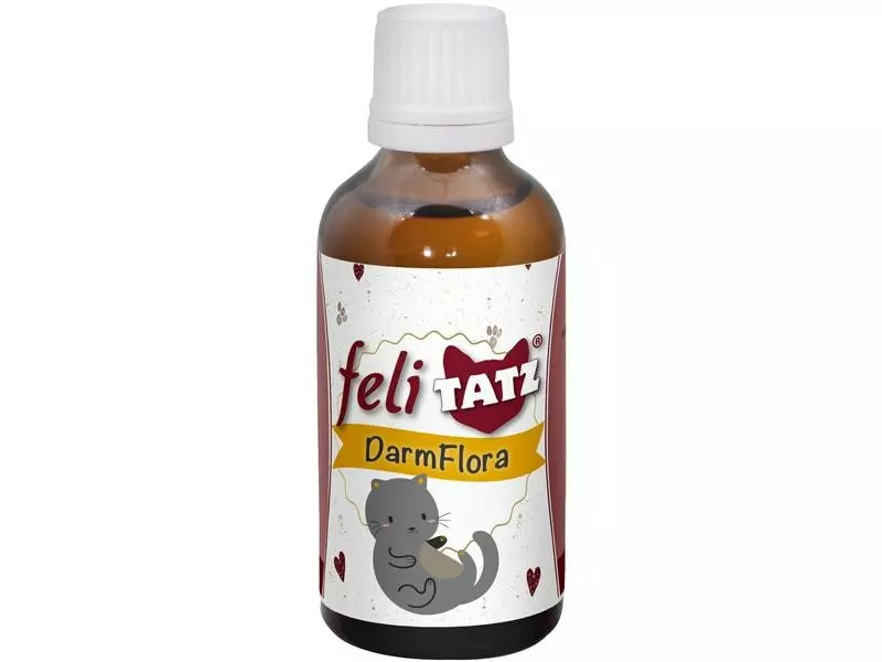 CdVet Katzen-Nahrungsergänzung feliTATZ DarmFlora, 50 ml 3 CdVet Katzen-Nahrungsergänzung feliTATZ DarmFlora, 50 ml